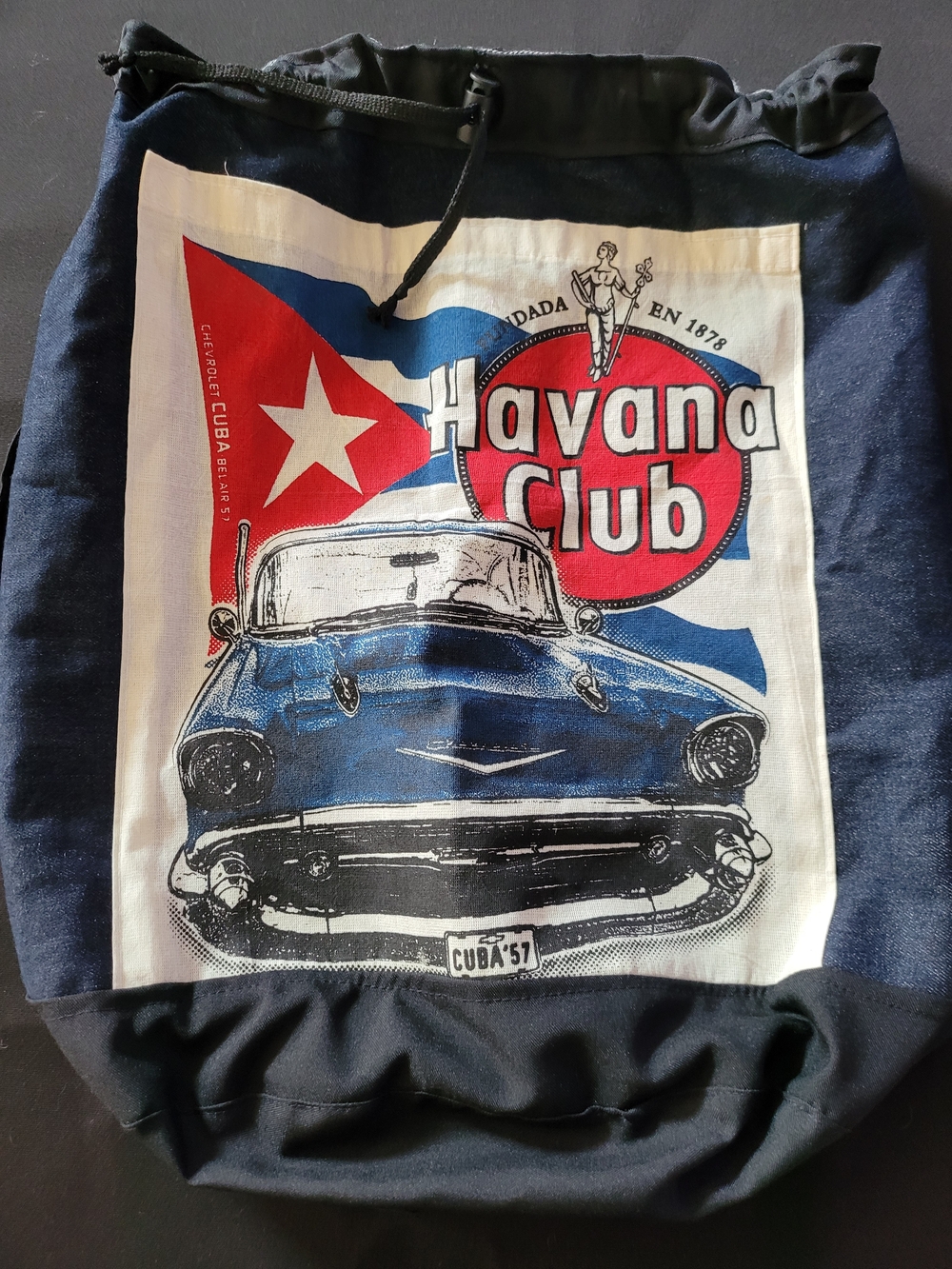 Havana Club Cuba Drawstring Bag